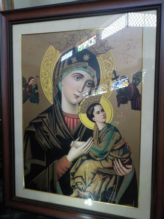 Our Lady - a picture inside